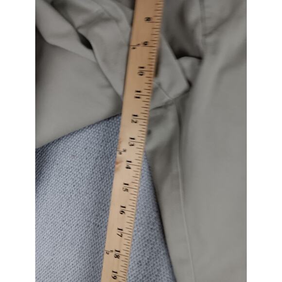 Tommy Hilfiger Vintage Chino Pants 34X31 Khaki Tan Pleated Logo Preppy - Picture 11 of 12